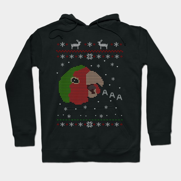 lovebird ugly christmas #1 Hoodie by FandomizedRose